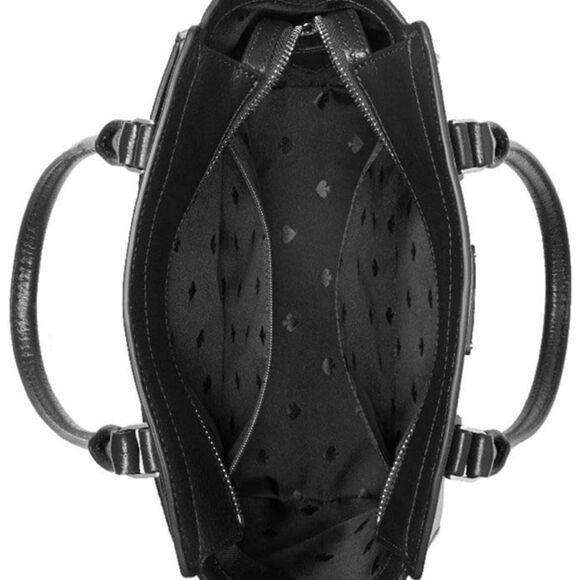 Kate Spade Black Small Jeanne Satchel W/O STRAP - Picture 4 of 7